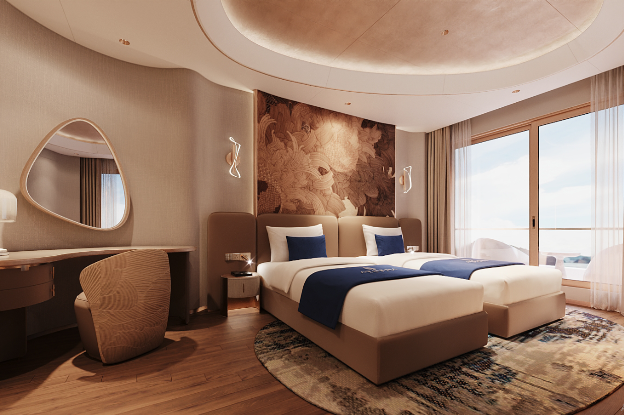 Halong Bay 6 star cabin